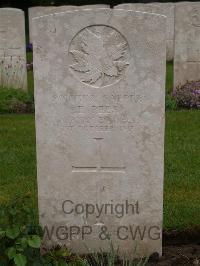 Etaples Military Cemetery - Rees, E